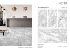 Azulejo de Porcelana Texturizado de Gran Formato Premium 600x1200 para Pared y Suelo, Diseño Moderno para Interiores y Exteriores - Product Image 2