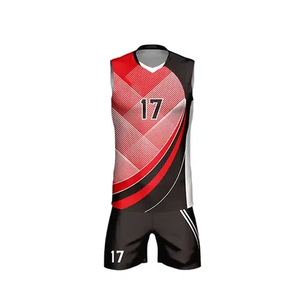Customized Unisex Volleyball Uniform Sets for Men and Women Design Your Own Logo Volleyball Uniform - Product Image 4