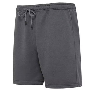 Ensemble T-shirt et short blancs à manches courtes et col rond pour homme, coupe ample, sportif, respirant, 100 % coton, imprimé motif, séchage rapide, tricoté - Product Image 3