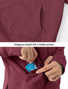 Sudadera con Capucha Casual Premium para Mujer, Mezcla de Algodón Cálido, Proveedor de Ropa al por Mayor OEM ODM, Fábrica - Product Image 5
