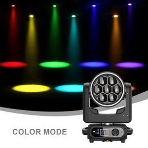 SHEHDS Luz de escenario móvil LED RGB 7×40W con zoom DMX512 para discoteca y club nocturno - Product Image 2