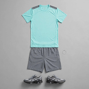 Manufacturer Plus Size Tracksuits for Men 2 Piece <b>Y2K</b> Streetwear Oversized Custom LOGO 100%cotton Sports t <b>Shirt</b> for Men's Sets - Product Image 3