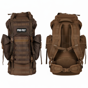 Mochila de Gran Capacidad para Exteriores, Resistente al Agua, con Bolsillo Interior con Cierre, Almacenamiento, Respaldo Suave, de Nailon y Algodón - Product Image 5