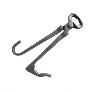 Pince à sabots en métal pour chevaux, pince à sabots miniature à une main, outil de soin des sabots vétérinaire - Product Image 1