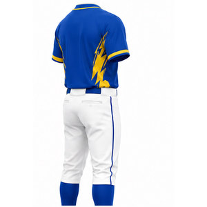 Baseball Jersey <b>Pants</b> Set Breathable Fabric Comfortable Team Outfit New Arrival Baseball Uniform - Product Image 3