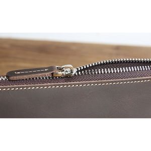 Estuche de Lápices y Bolsa de Maquillaje de Cuero Hecho a Mano Pallavi - Product Image 6