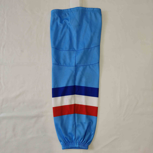 Chaussettes de hockey sur glace professionnelles personnalisées pour jeunes et adultes, logo couleur personnalisé, tenue d'équipe, service OEM disponible - Product Image 2