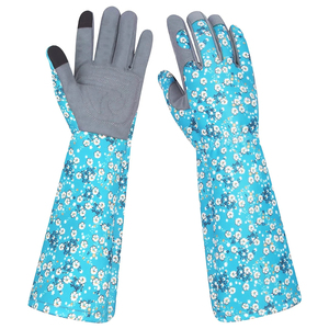 Gants de jardinage à manches longues avec protection des bras, gants de sécurité anti-épines pour l'agriculture et l'aménagement paysager - Product Image 1