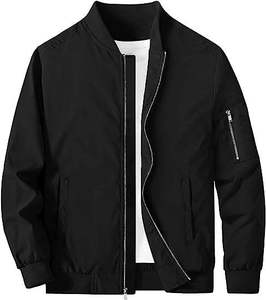 Men's Bomber Jacket Premium Quality Windproof Lightweight Casual Outerwear Streetwear Fashion Jacket - Product Image 2