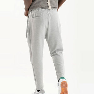 Joggers pour hommes en toile, personnalisés, unis, de haute qualité, OEM, légers, décontractés, mode, amples, grandes tailles, vente en gros, design automne, chauds - Product Image 6