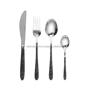 Juego de cubiertos de metal de acero inoxidable de diseño elegante a bajo precio, juego de cubiertos para ocasiones en varios tamaños hechos a mano - Product Image 4