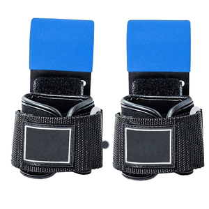 Ganchos de Alta Resistencia con Diseño Innovador y Personalizado, Antideslizantes, con Soporte para Muñeca, para Entrenamiento de Fisicoculturismo, Material de Neopreno, con OEM - Product Image 4