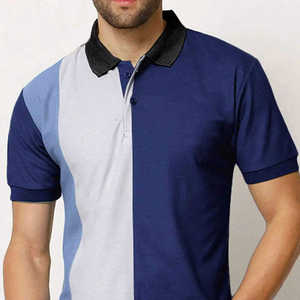 Latest Fashion Breathable Men's Polo <b>Shirt</b> <b>Half</b> Sleeve 100% Cotton Quick Dry Solid Color Polo <b>Shirt</b> - Product Image 5