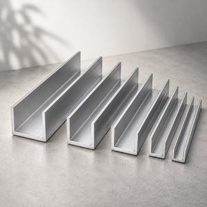 Profils de canaux en aluminium pour la construction de structures, la protection des bords et les applications de montage de composants - Product Image 5