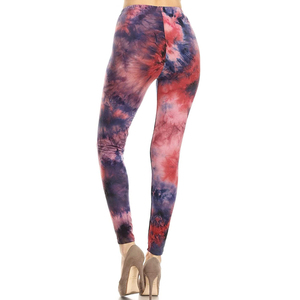 Leggings de fitness imprimés pour femmes, leggings tie-dye pour femmes, leggings tie-dye, pantalons de yoga, leggings - Product Image 4