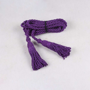 Customized OEM Coated Double <b>Braided</b> Metallic Dress Cords 100% Nylon High Tenacity Uniform & Garment <b>Accessories</b> - Product Image 5