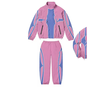 Custom Men Reflective Tracksuit Windbreaker <b>Jacket</b> Cargo Pants Waterproof Streetwear <b>Tech</b> <b>wear</b> Bulk Supply - Product Image 5