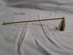 Brass <b>Candle</b> Snuffer Long Handle <b>Candle</b> Extinguisher <b>Candle</b> Accessory - Product Image 2