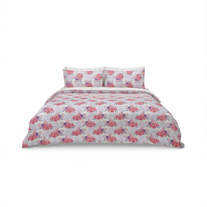 Ensemble de literie en coton sergé MagicTwill 4 pièces, taille standard avec couette pour hôtels et usage domestique - Product Image 2