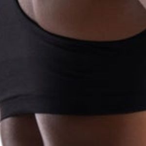 Women's Racerback Sports Bra Black Performance Gym Bra Stretch Fitness Sports <b>Top</b> Breathable Athletic Workout Activewear - Product Image 4