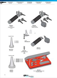 Juego de Espéculos de Otoscopio de Acero Inoxidable y Latón Reutilizables con Certificación CE de WORLD PRECISION SURGICAL para Diagnóstico ENT en Hospitales - Product Image 6