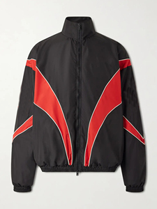Veste coupe-vent unisexe tendance, style vintage rétro, veste coupe-vent pour homme, style sportif, logo personnalisé, coupe-vent d'extérieur - Product Image 1