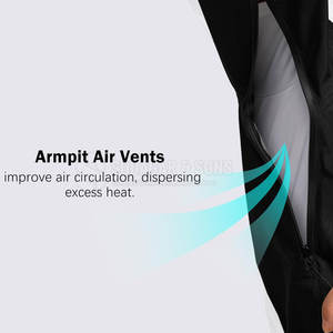 Veste de cyclisme coupe-vent, design léger avec tissu respirant et détails réfléchissants pour les sorties sur route et sur sentier - Product Image 3