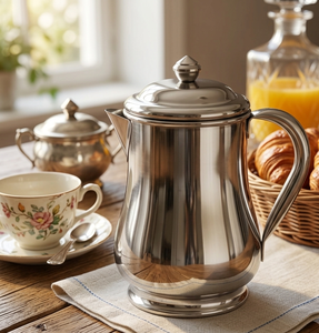 Durable Stainless Steel <b>Jug</b> for Hot and Cold Beverages – Food Grade Drinkware Ergonomic Design for Modern Design Table Decor - Product Image 5