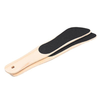Râpes à talons les plus tendance, lavables, en papier abrasif, manuelles, pour salon de beauté, en bois, pour éliminer les peaux mortes des pieds