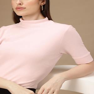 Camisetas de algodón unisex de alta calidad diseñadas a medida para mujeres decoración de diamantes ecológica al por mayor para estilo formal de verano - Product Image 5