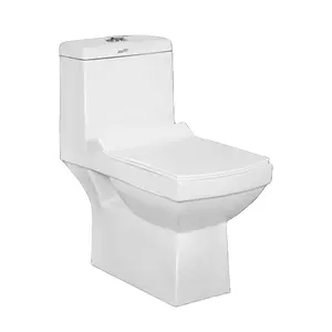 Toplu stok tedarikçisi yaygın satış beyaz seramik sıhhi tesisat gereçleri tek parça su dolap tuvalet toplu miktarda mevcut
