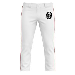 Conjunto de Chaqueta y Pantalones de Béisbol Rojos y Blancos, Camisa de Manga Larga con Botones y Pantalones a Juego, Uniforme Ligero para Adultos - Product Image 4