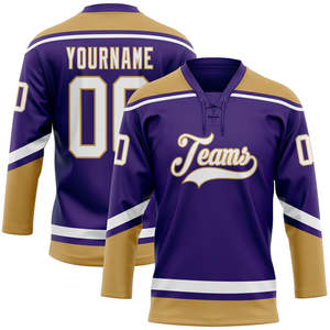 Camiseta de Hockey Personalizada, 100% Poliéster, Ropa Deportiva Casual de Manga Larga, Sudadera con Diseño de Impresión por Sublimación - Product Image 1