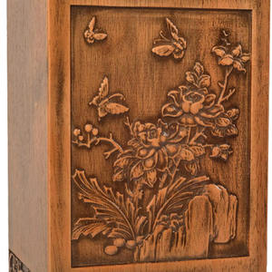 โกศไม้คุณภาพสูงสำหรับงานศพและฝังศพผู้ใหญ่ ผลิตด้วยมือ พร้อมโลโก้สั่งทำพิเศษ ในราคาประหยัด - Product Image 2