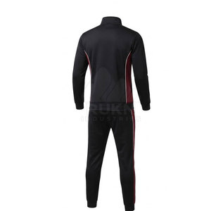 Top Trend <b>Men</b> Solid Tracksuit Sportswear Athletic Training Outfit Full Zip Jacket Matching Track Pants Custom Sportswear Bulk - Product Image 6