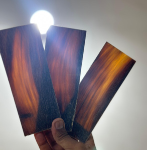 High Quality Real Touch Rectangle Color Buffalo Horn Plate Eyeglasses Cutlery Jewelry Handcrafted Horn Scale Knife Handle - Product Image 1