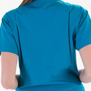 Tenues d'hôpital, blouses médicales, uniformes d'infirmière à manches longues, en rayonne, couleurs personnalisables, tissu en toile unisexe pour le secteur de la santé - Product Image 5