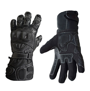 Guantes de Motociclismo de Cuero para Carreras, Guantes Deportivos para Motociclistas, Resistentes a Impactos, Antideslizantes, Venta al Por Mayor - Product Image 4