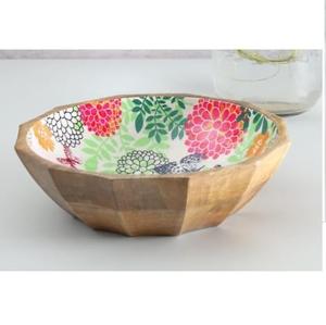 Tazón de Servir de Madera de Acacia Rústica de Calidad Superior para Mesa de Hotel, Vajilla para Uso Diario en el Hogar y Tazón de Servir para Viajes - Product Image 3