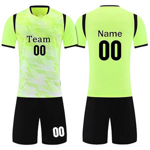 Conjunto de Uniforme de Fútbol Personalizado OEM, Talla Grande, Transpirable, de Secado Rápido, Poliéster, Sublimación, Equipación Deportiva - Product Image 3