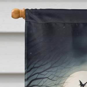 Bandera de Casa de Halloween espeluznante grande para Beagle, poste de manga de porche Multicolor, pancarta decorativa para patio, colgante de pared, ilustraciones de poliéster - Product Image 3