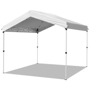 Toldo Exterior de 10x10 pies en Blanco, Pérgola y Gazebo Elegantes para Exteriores - Product Image 6