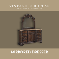 Commode de chambre à coucher de style européen simple et luxueux, meuble de rangement, coiffeuse avec miroir, prix de gros