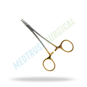 Halsey TC Needle <b>Holder</b> Serrated 13cm Neuro Spine Surgical Instrument For Suturing - Product Image 4