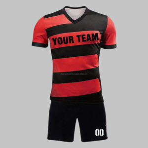 Equipación de fútbol personalizada OEM para hombre, la ropa de fútbol más vendida, incluyendo camisetas y camisetas, uniformes para fútbol masculino - Product Image 6