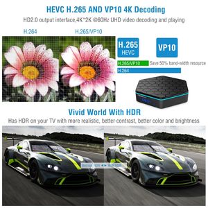 Android 7.1 Amlogic para S912 Octa Core TV Box 3GB/32GB UHD 4K VP10 H.265 WiFi USB2.0 Reproductor Multimedia Inteligente con Enchufe Estadounidense - Product Image 3