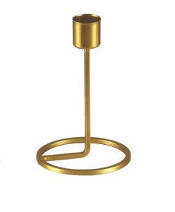 Luxury <b>Tall</b> Gold Iron Metal Candle Holder For Wedding Centerpiece Event Banquet <b>Table</b> Decoration - Product Image 3