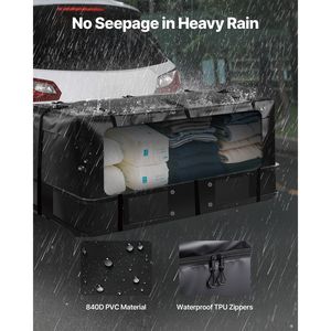 Sac de transport robuste et étanche en PVC 840D pour attelage, 59,84 x 23,9 x 24,02 (20 pieds cubes), housse de rangement pour benne de camion - Product Image 4