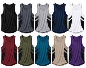 Camiseta sin Mangas para Hombre, Color Verde Azulado, Cuello Redondo, Corte Deportivo, Secado Rápido, Transpirable, Ecológica, Tejida, 100% Algodón, Color Sólido - Product Image 6