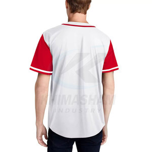Camiseta de Béisbol de Primera Calidad, Diseño Clásico con Botones, Material Duradero, Ropa Deportiva - Product Image 6